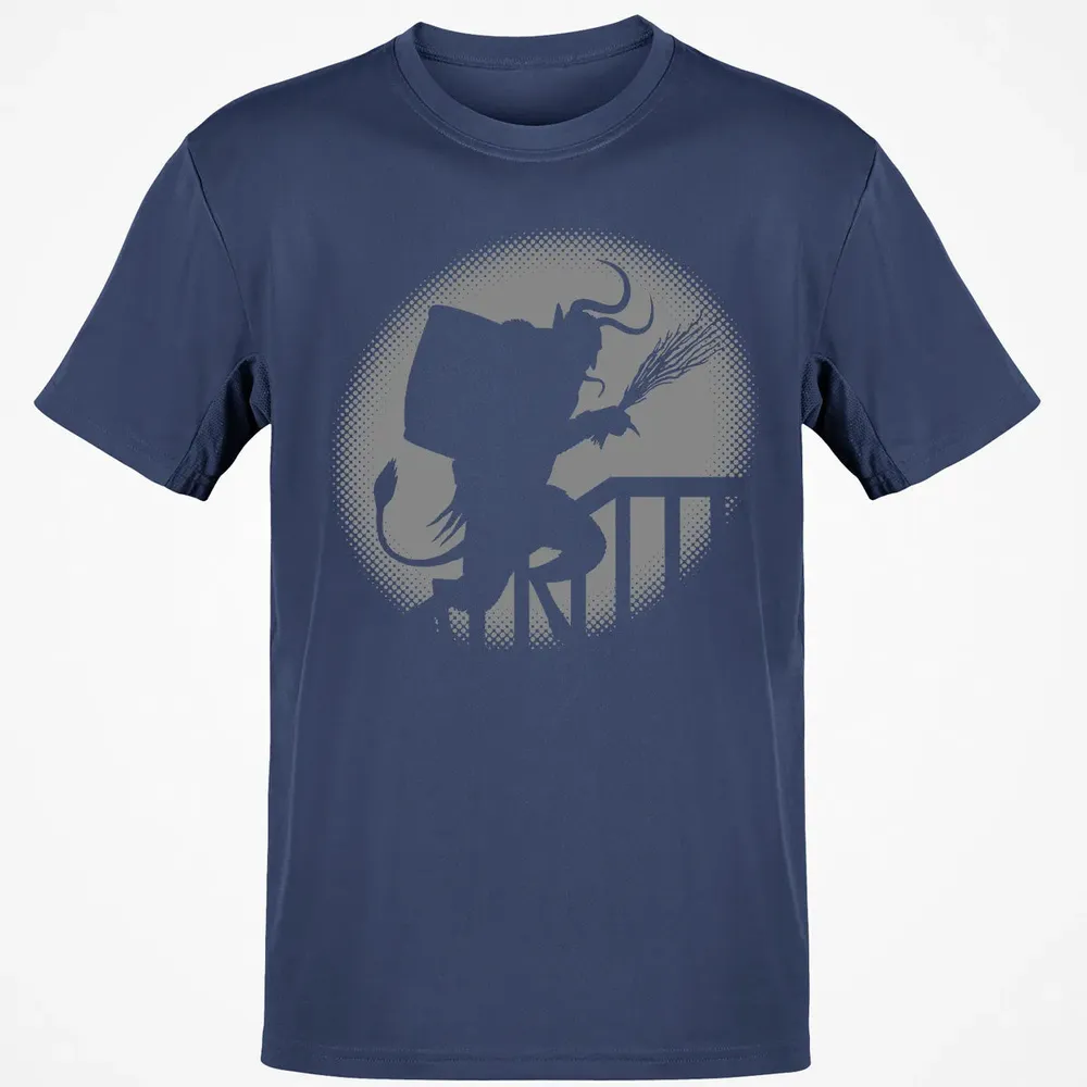Krampus Walking Classic Unisex T-Shirt - 8