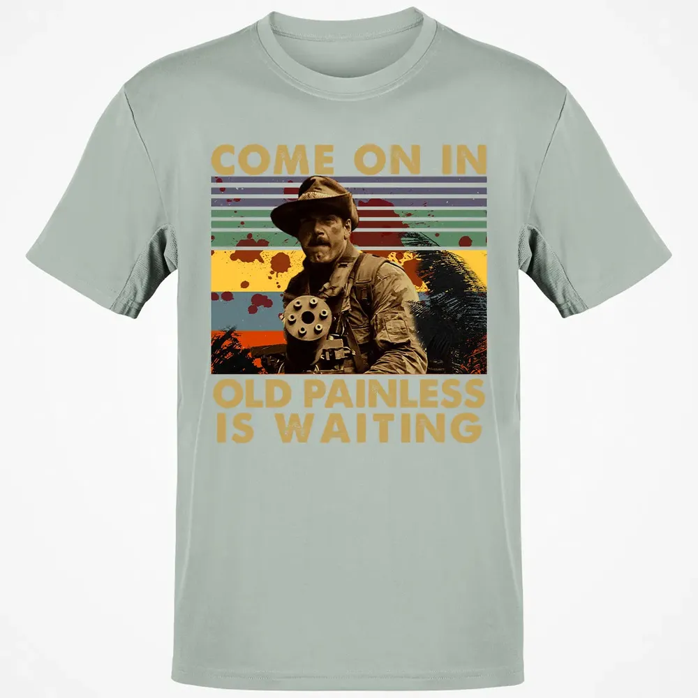 Old Painless Is Waiting Classic Unisex T-Shirt - 3