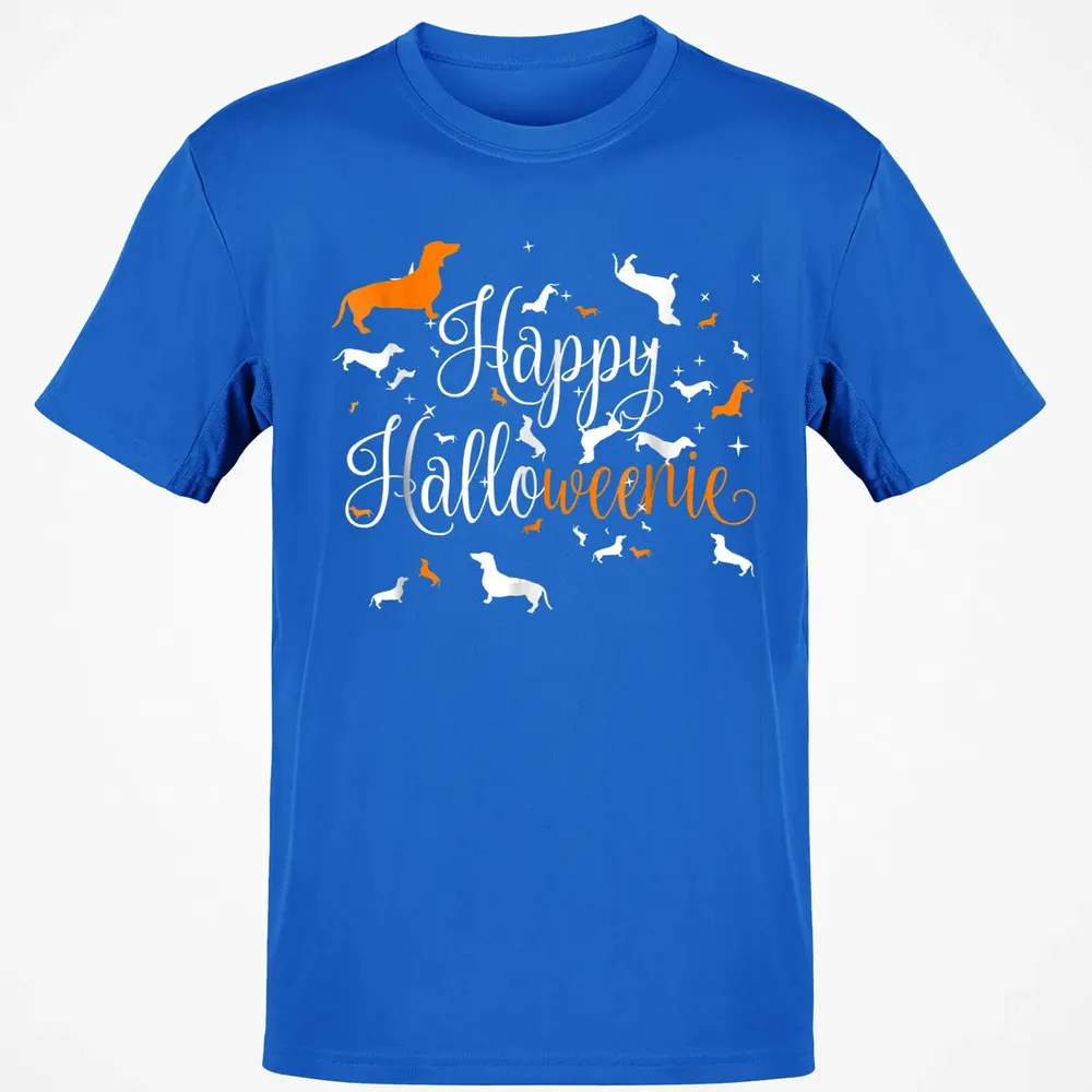 Happy Halloweenie Dachshund Classic Unisex T-Shirt - 12