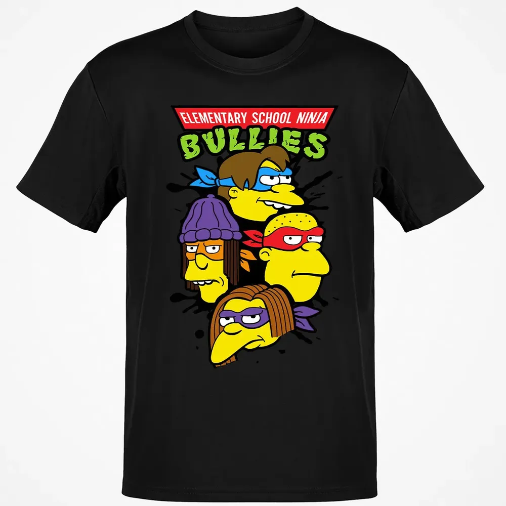 Elementary School Ninja Bullies Classic Unisex T-Shirt - 2