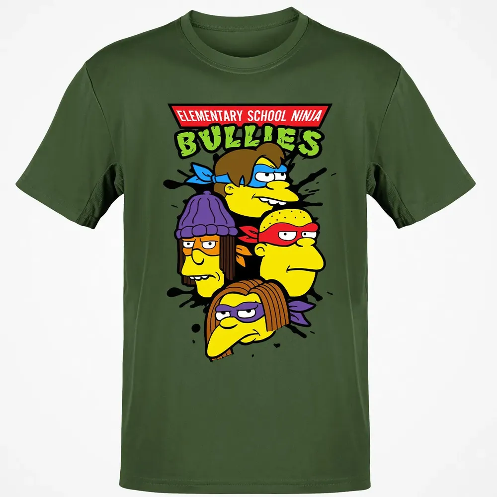 Elementary School Ninja Bullies Classic Unisex T-Shirt - 7