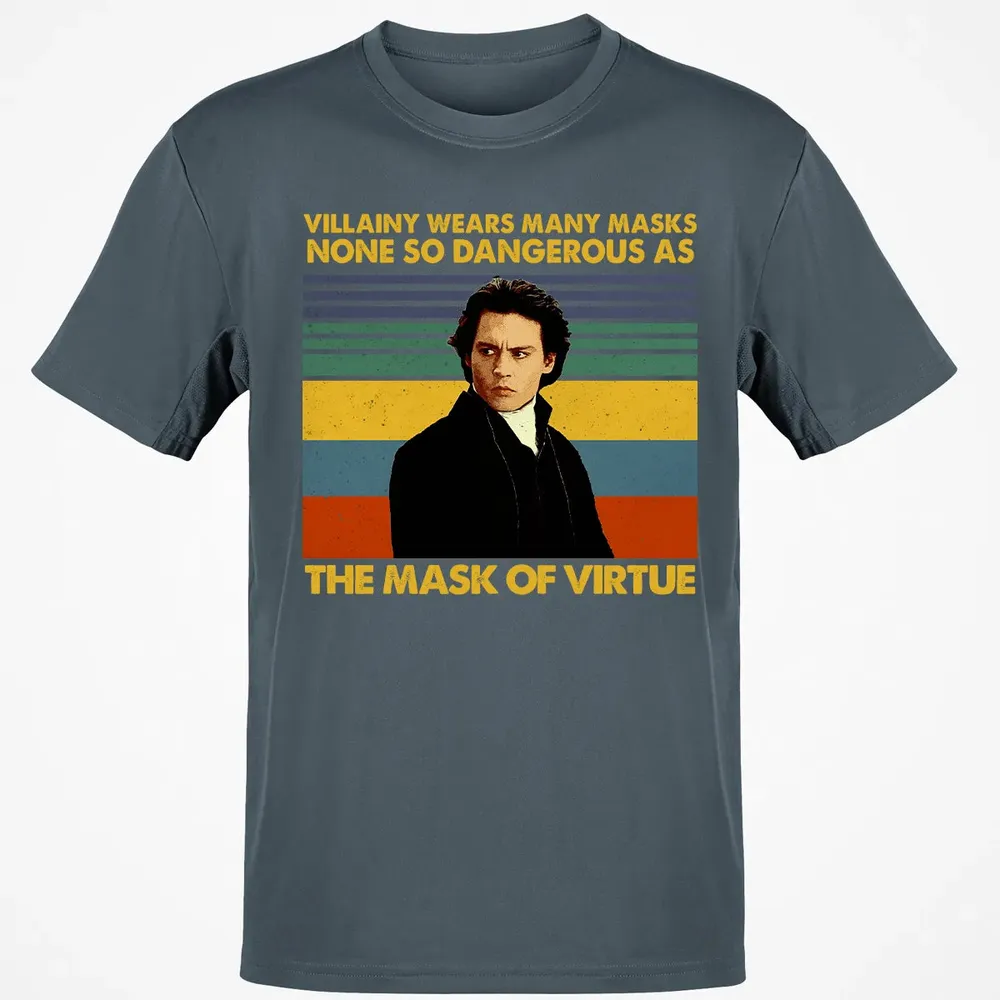 Villainy wears many masks Classic Unisex T-Shirt - 4