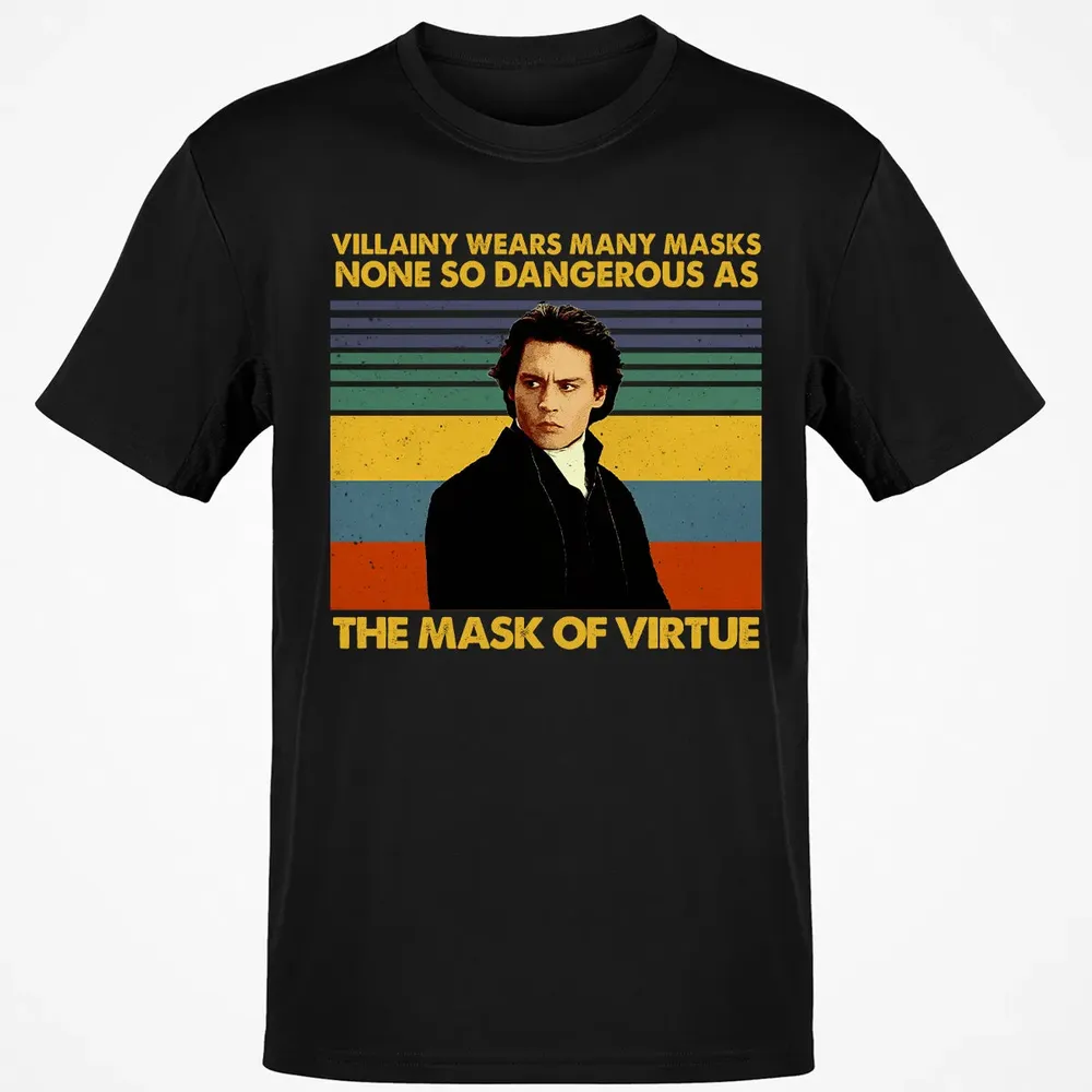 Villainy wears many masks Classic Unisex T-Shirt - 2
