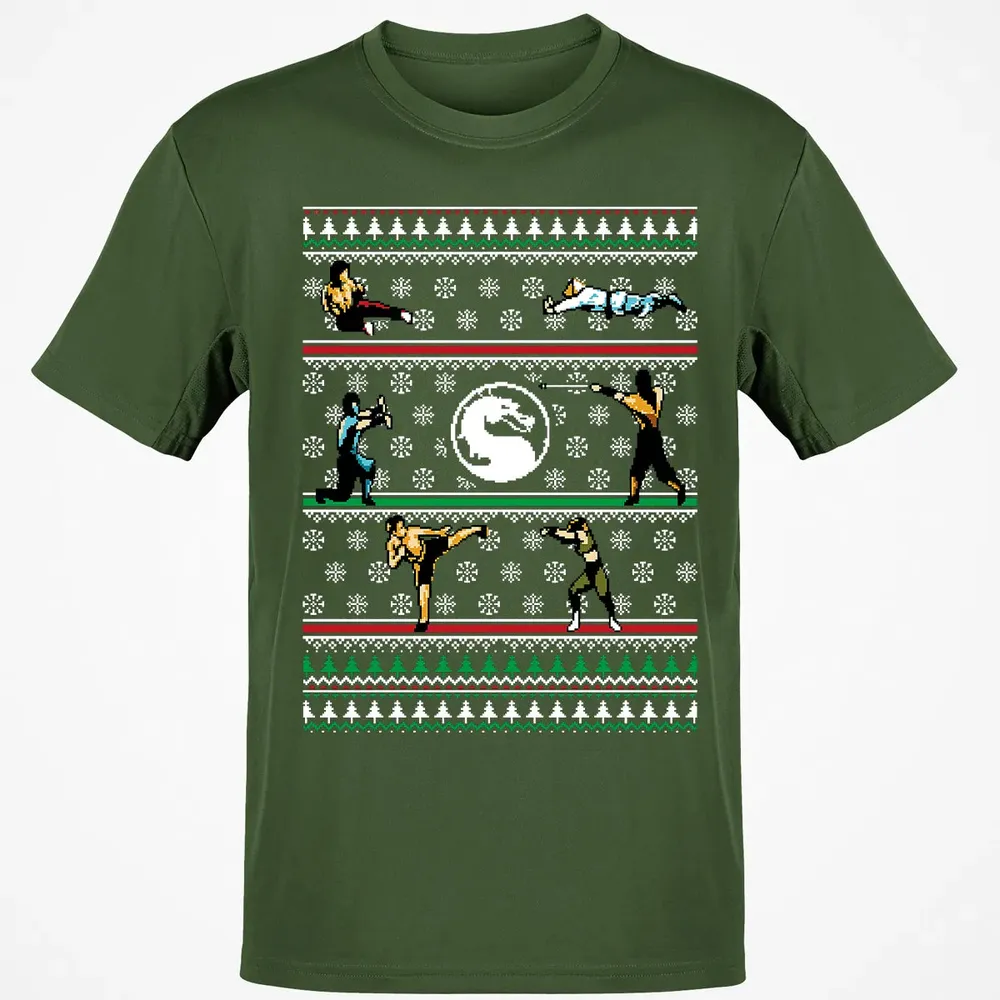 Christmas Kombat Classic Unisex T-Shirt - 7