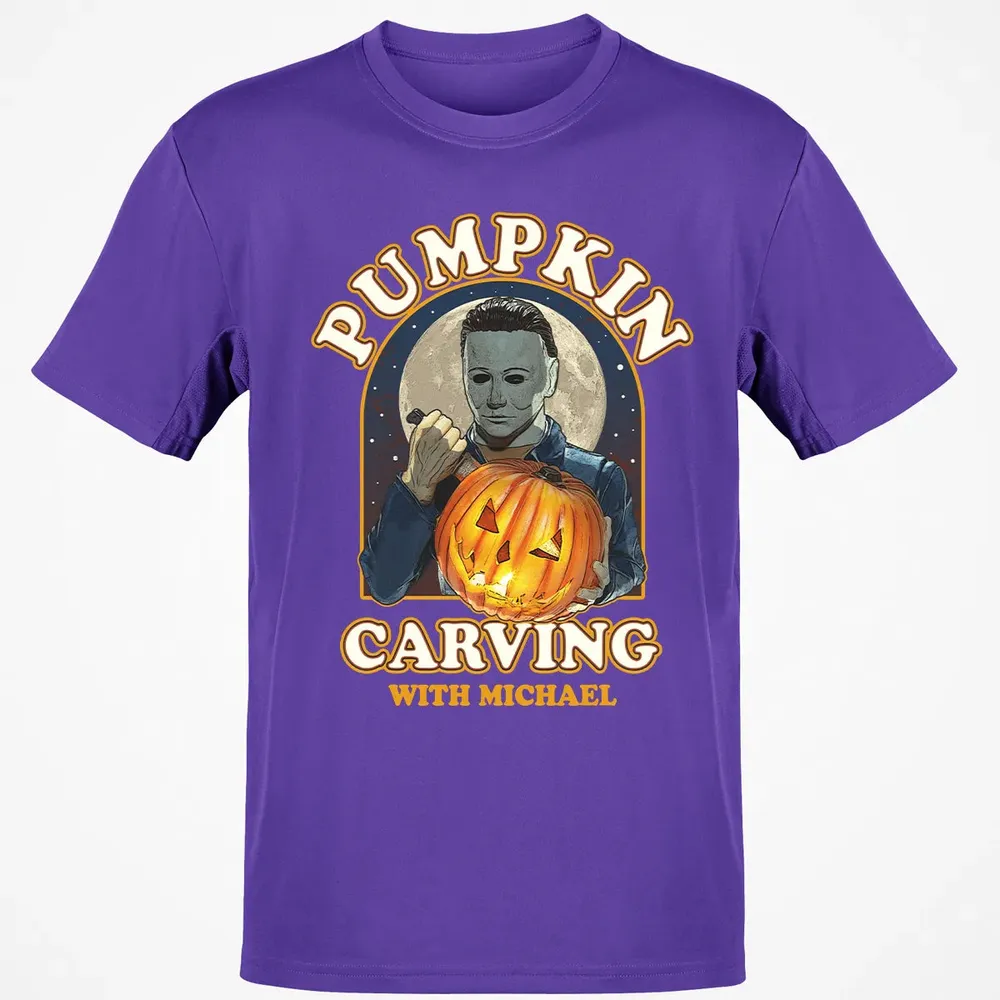 Pumpkin Carving With Michael Classic Unisex T-Shirt - 10