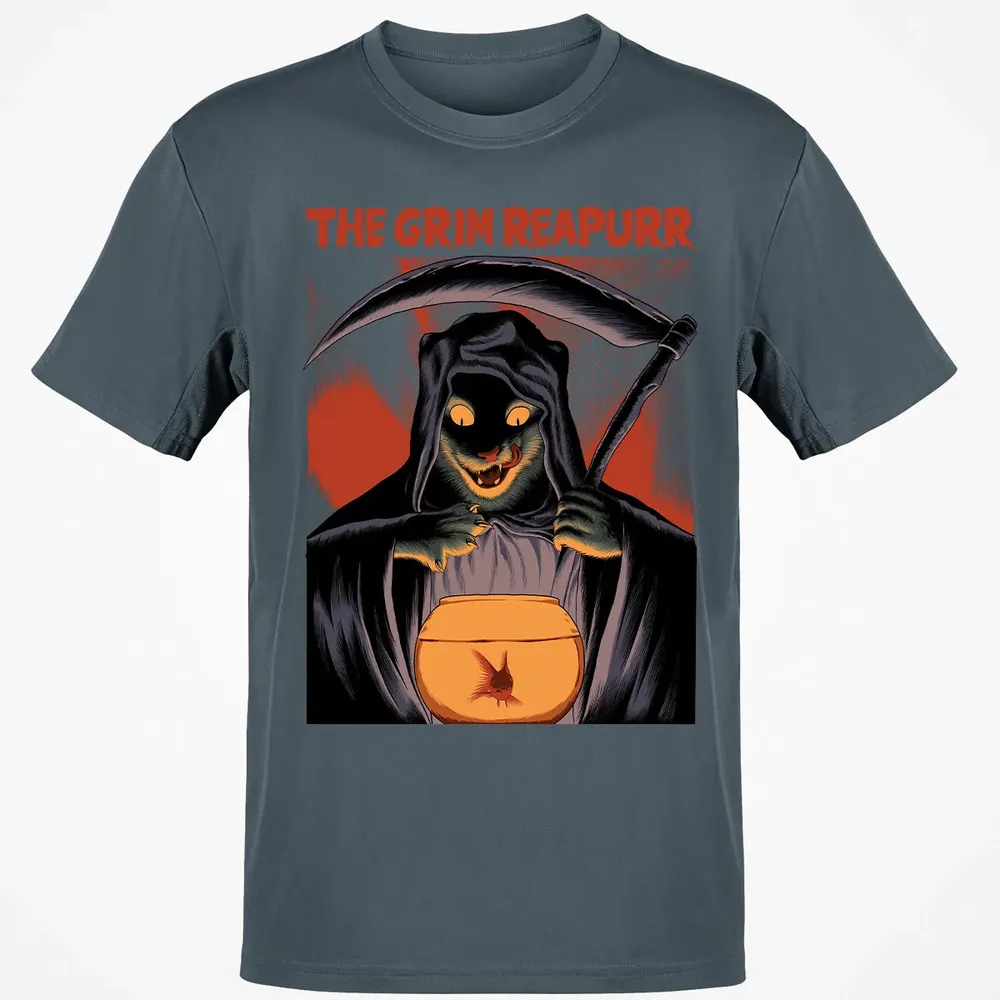 The Grim Reapurr Classic Unisex T-Shirt - 4
