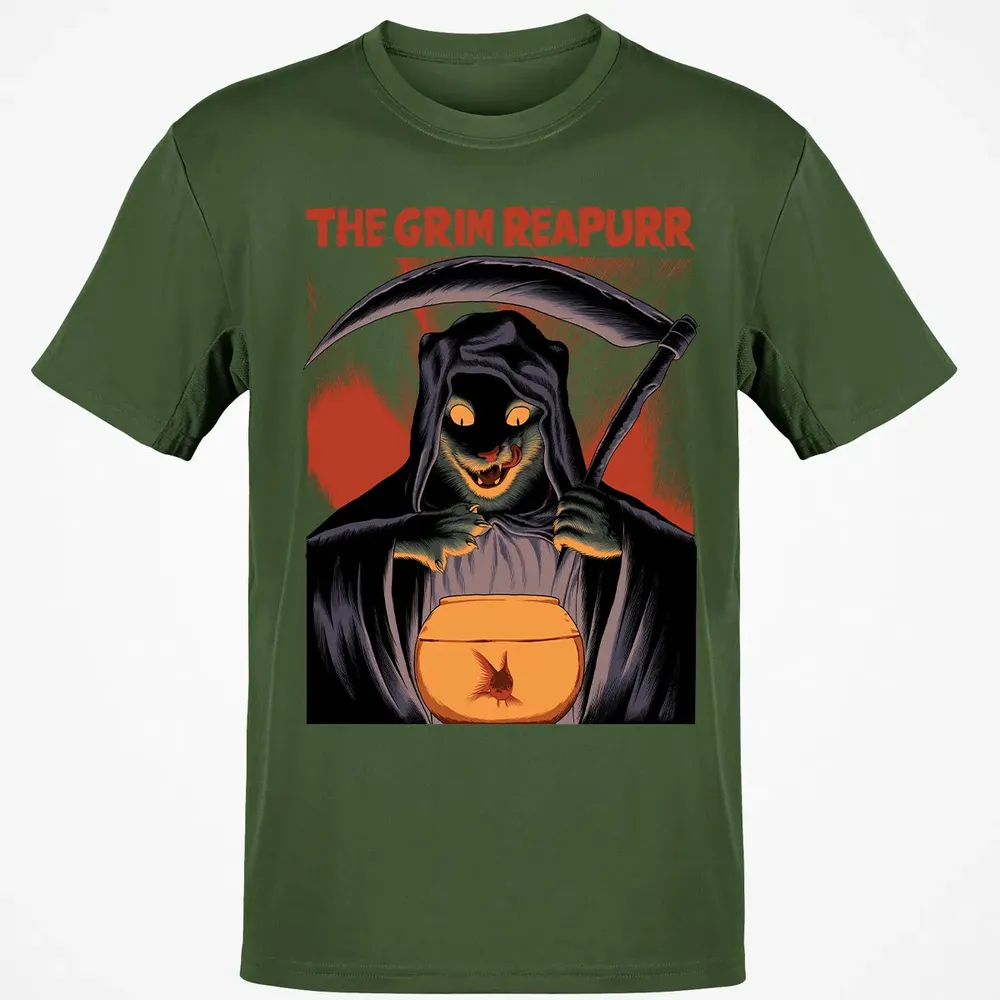 The Grim Reapurr Classic Unisex T-Shirt - 7