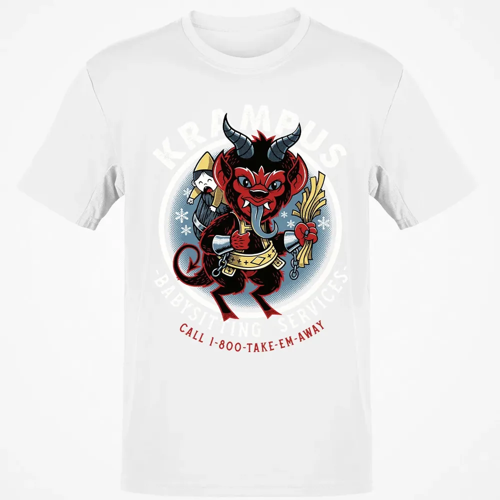 Krampus Babysitting Service Classic Unisex T-Shirt - 13