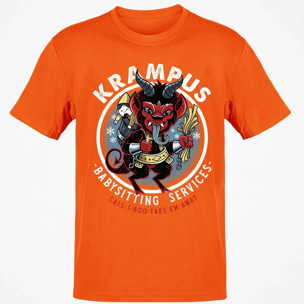 Krampus Babysitting Service Classic Unisex T-Shirt - 9