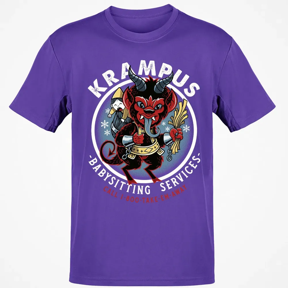 Krampus Babysitting Service Classic Unisex T-Shirt - 10