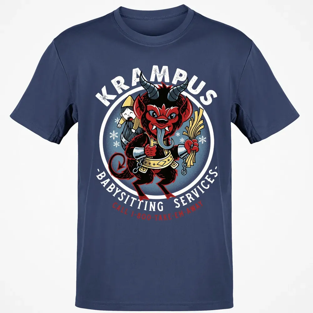 Krampus Babysitting Service Classic Unisex T-Shirt - 8
