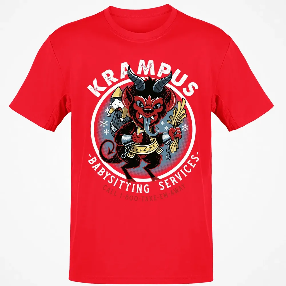 Krampus Babysitting Service Classic Unisex T-Shirt - 11