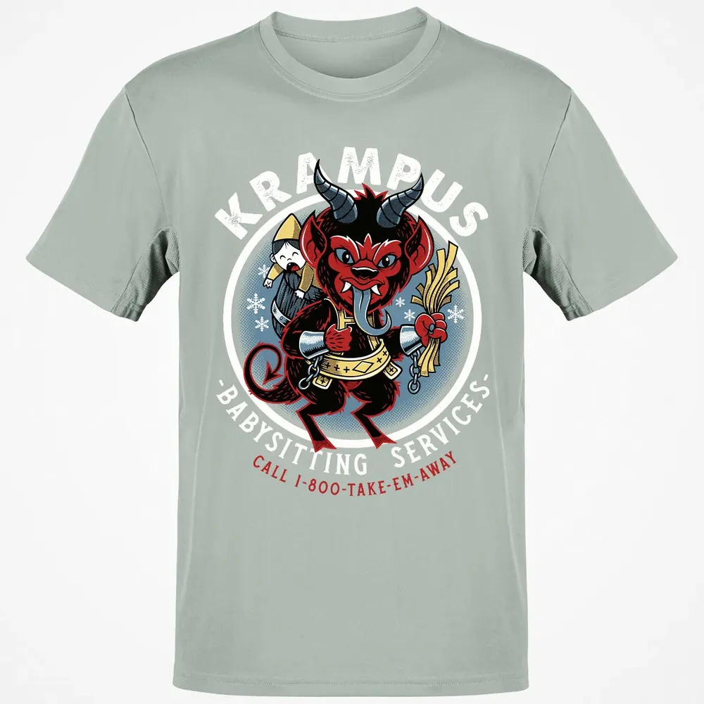 Krampus Babysitting Service Classic Unisex T-Shirt - 3