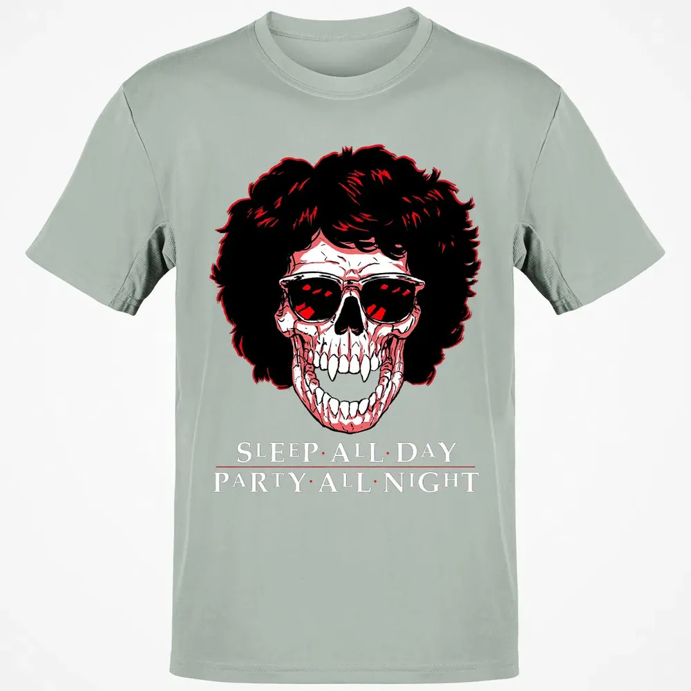 Sleep All Day Party All Night Classic Unisex T-Shirt - 3
