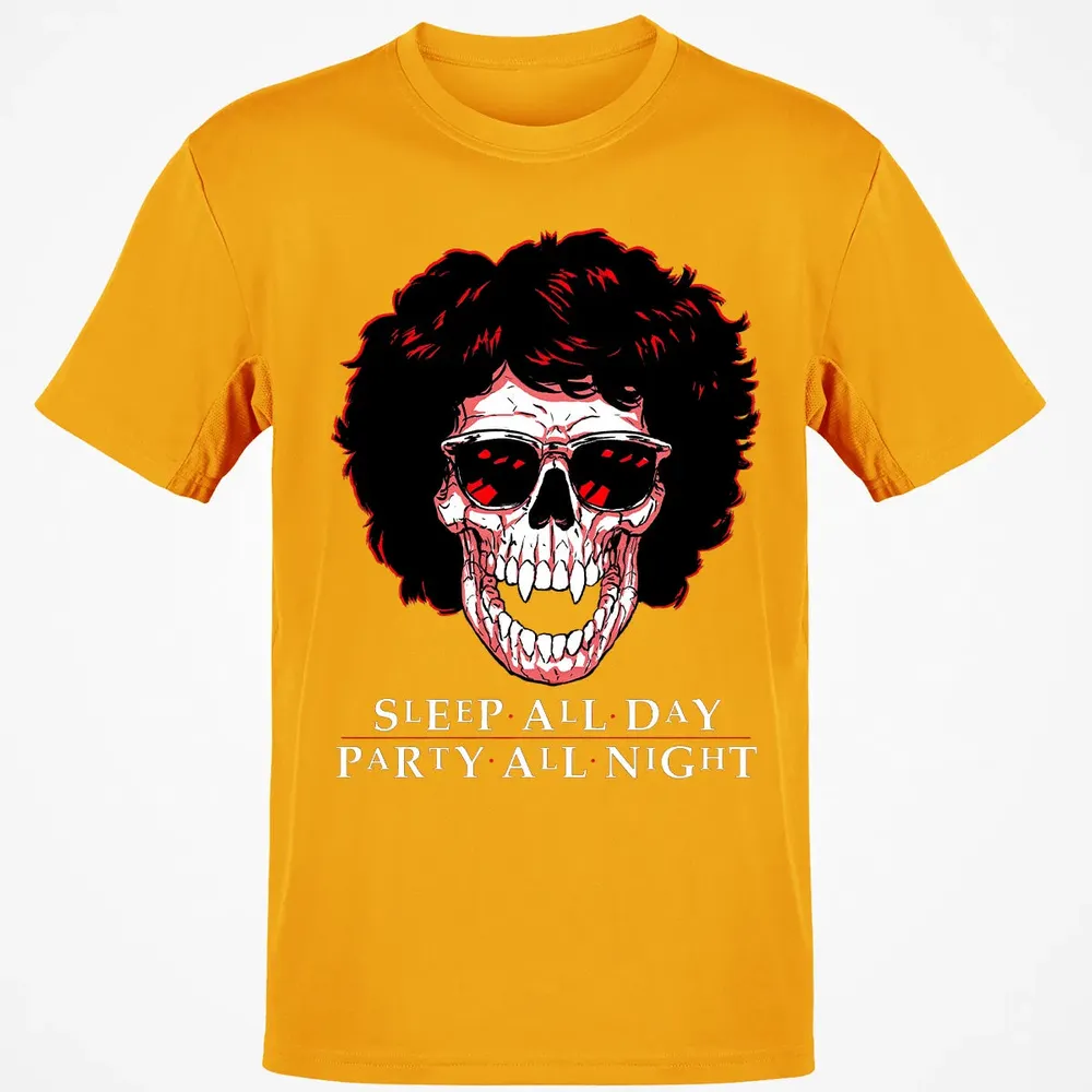 Sleep All Day Party All Night Classic Unisex T-Shirt - 5