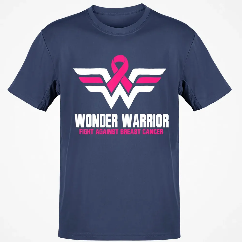 Super Hero Breast Cancer  For Women Classic Unisex T-Shirt - 8