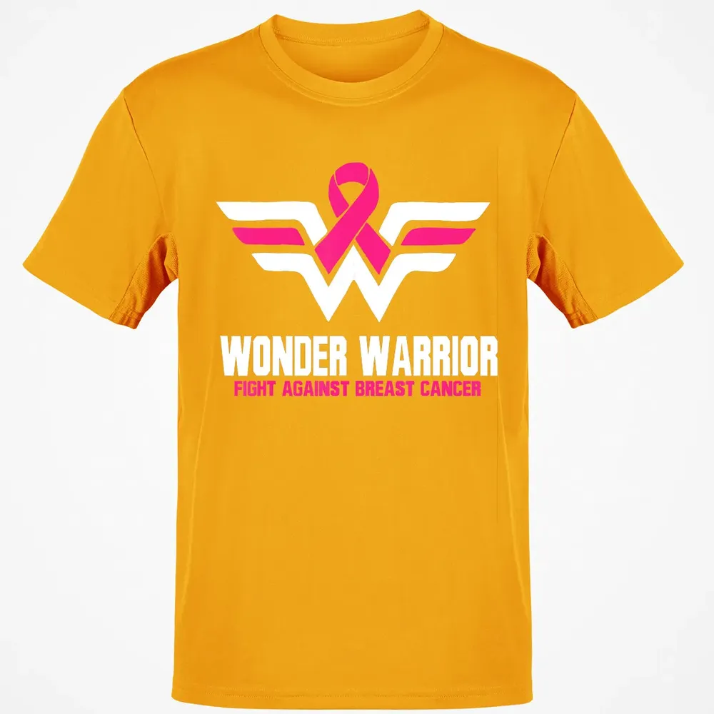 Super Hero Breast Cancer  For Women Classic Unisex T-Shirt - 5