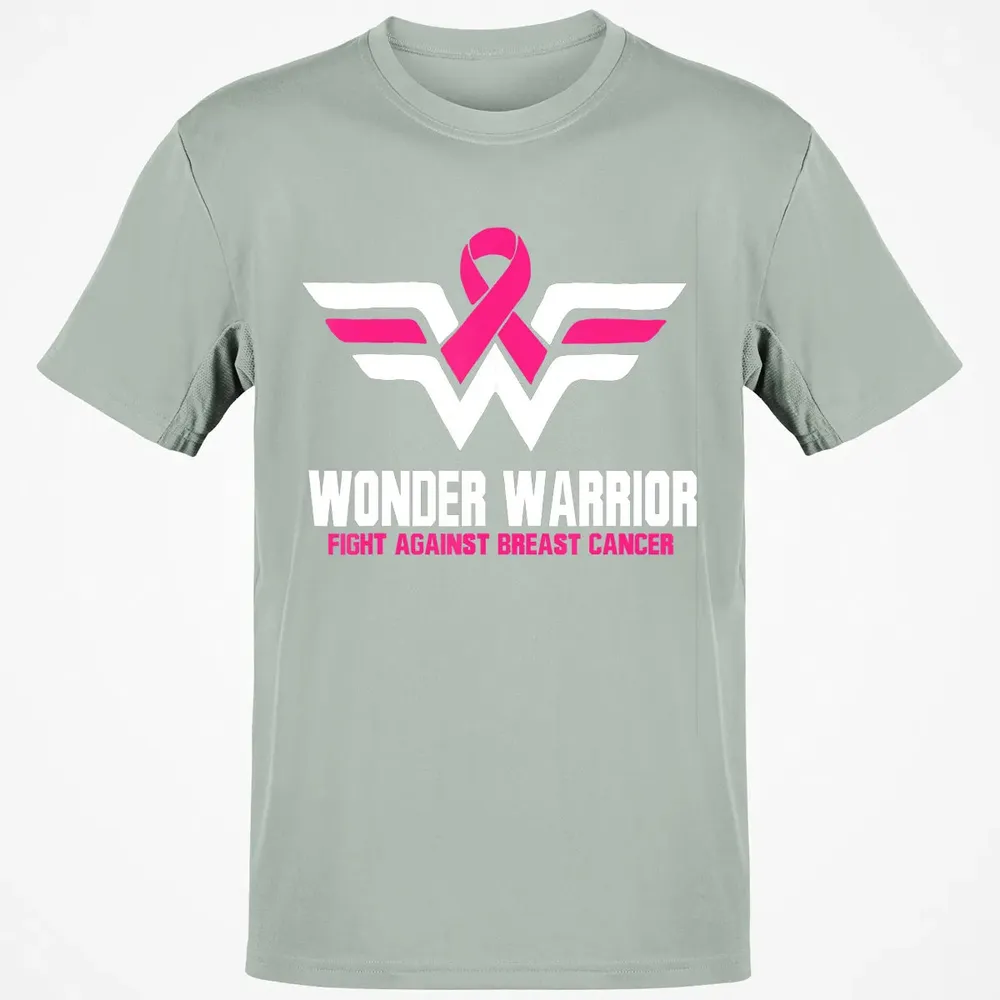 Super Hero Breast Cancer  For Women Classic Unisex T-Shirt - 3