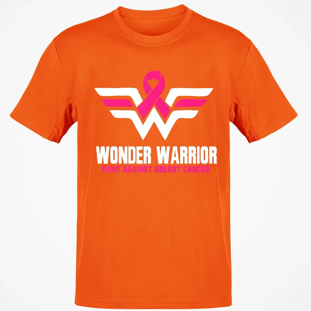 Super Hero Breast Cancer  For Women Classic Unisex T-Shirt - 9