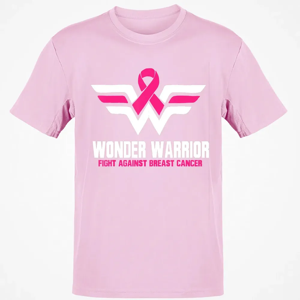 Super Hero Breast Cancer  For Women Classic Unisex T-Shirt - 6