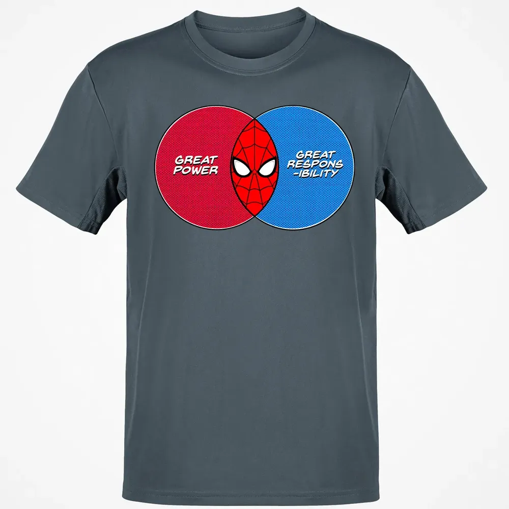 Great Power Great Responsibility Classic Unisex T-Shirt - 4