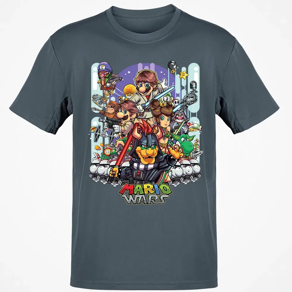 Mario Wars Classic Unisex T-Shirt - 4