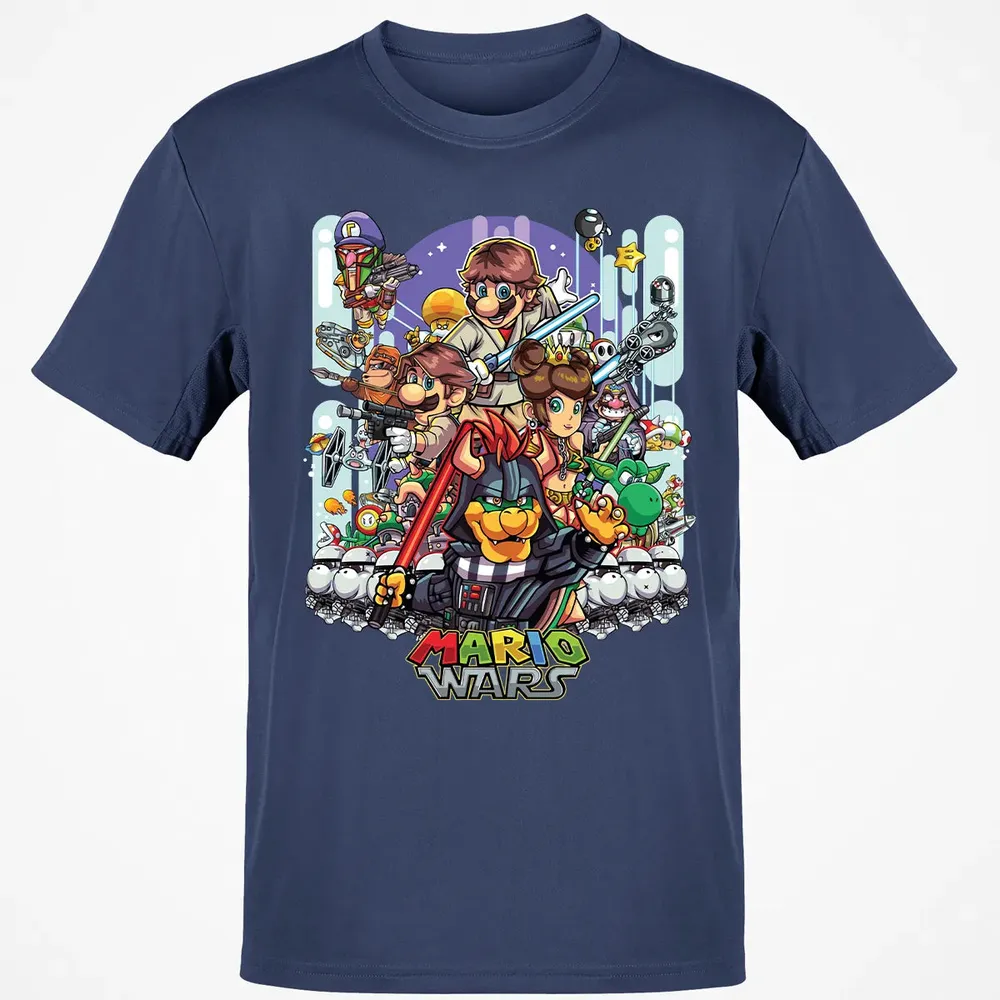 Mario Wars Classic Unisex T-Shirt - 8