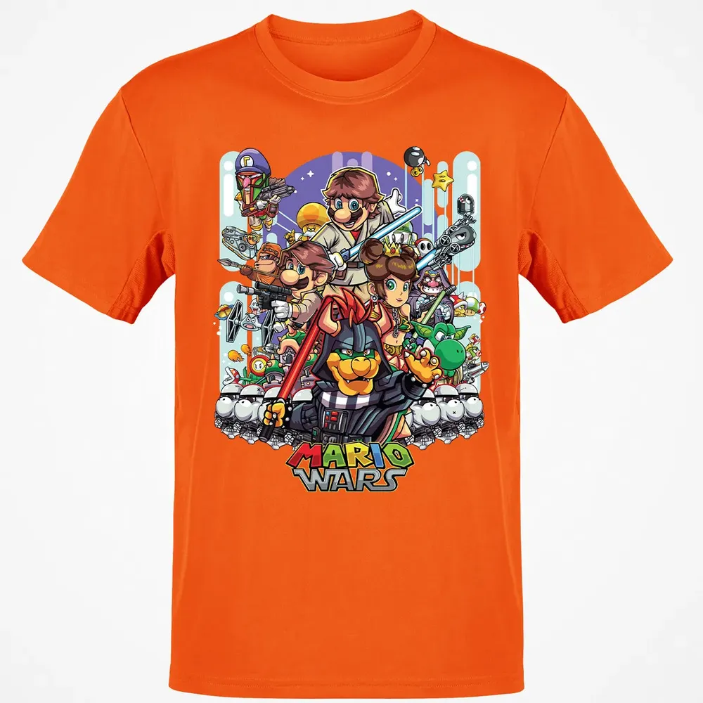 Mario Wars Classic Unisex T-Shirt - 9