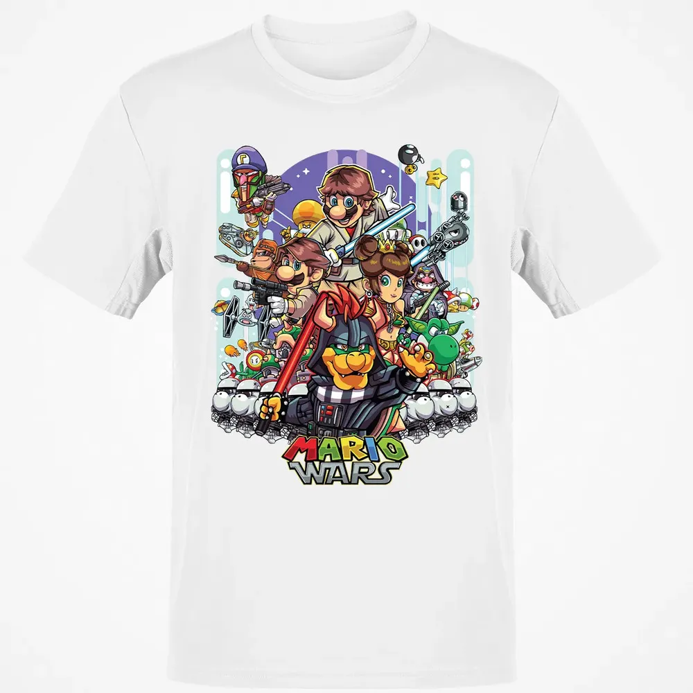 Mario Wars Classic Unisex T-Shirt - 13