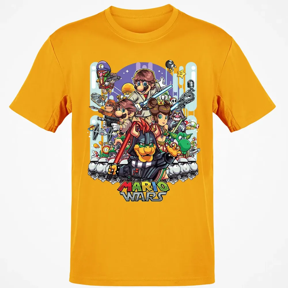 Mario Wars Classic Unisex T-Shirt - 5