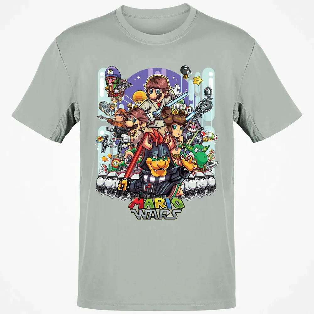 Mario Wars Classic Unisex T-Shirt - 3