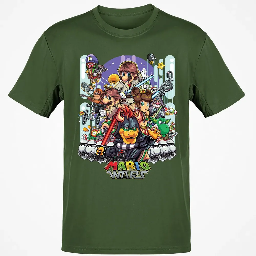 Mario Wars Classic Unisex T-Shirt - 7