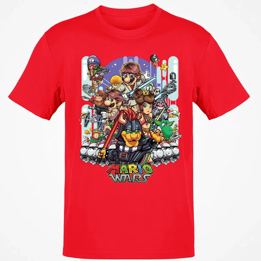 Mario Wars Classic Unisex T-Shirt - 11