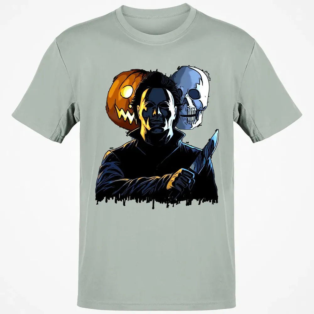 Horror Mask Classic Unisex T-Shirt - 3