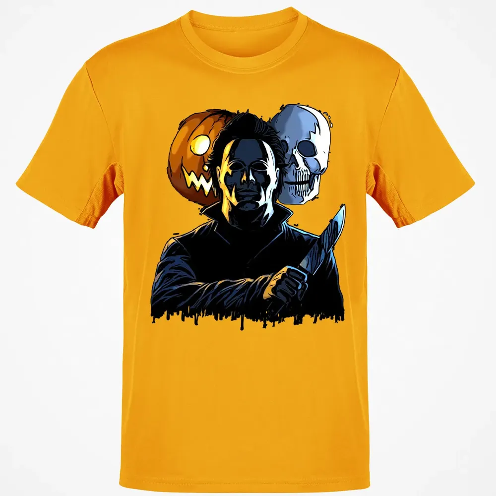 Horror Mask Classic Unisex T-Shirt - 5