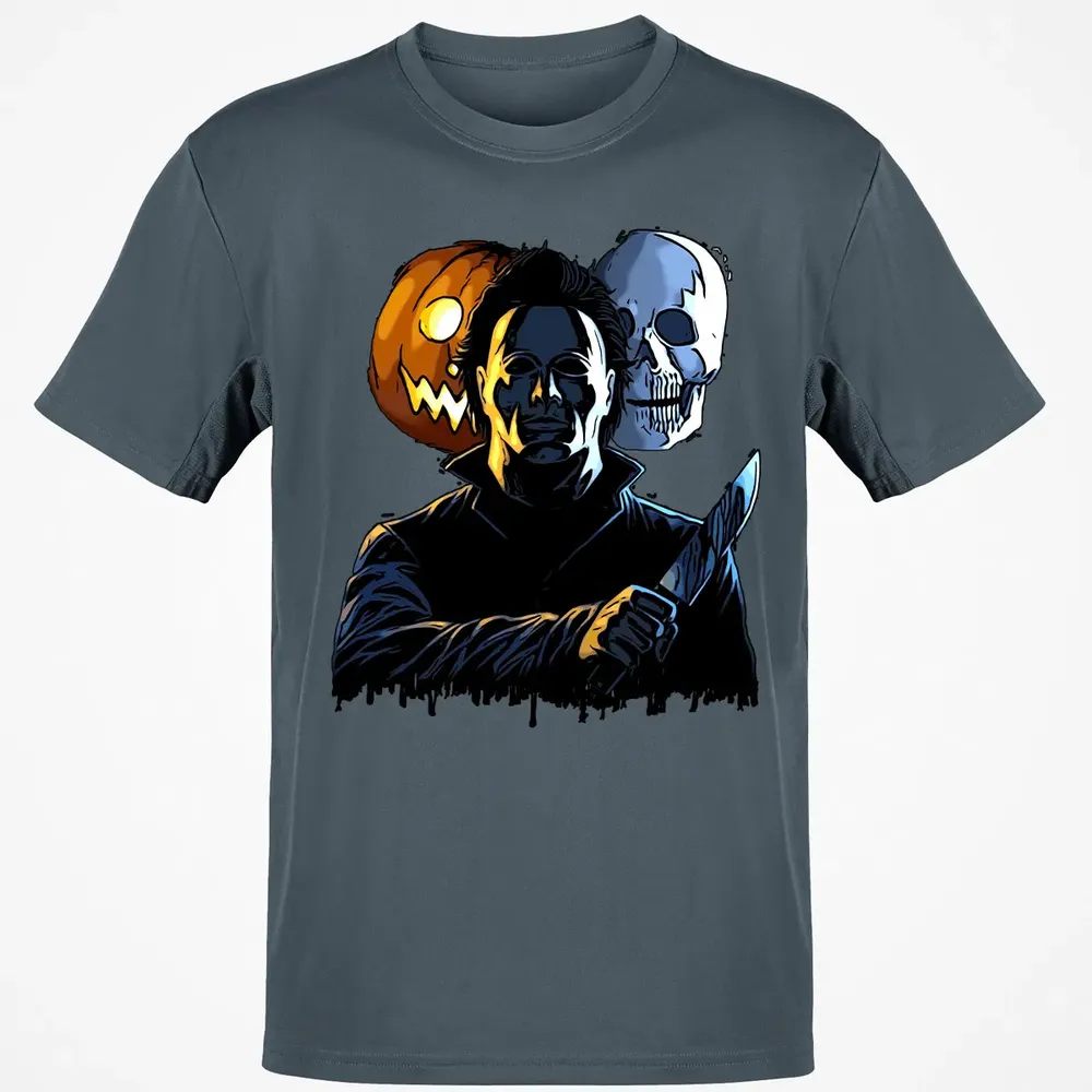 Horror Mask Classic Unisex T-Shirt - 4