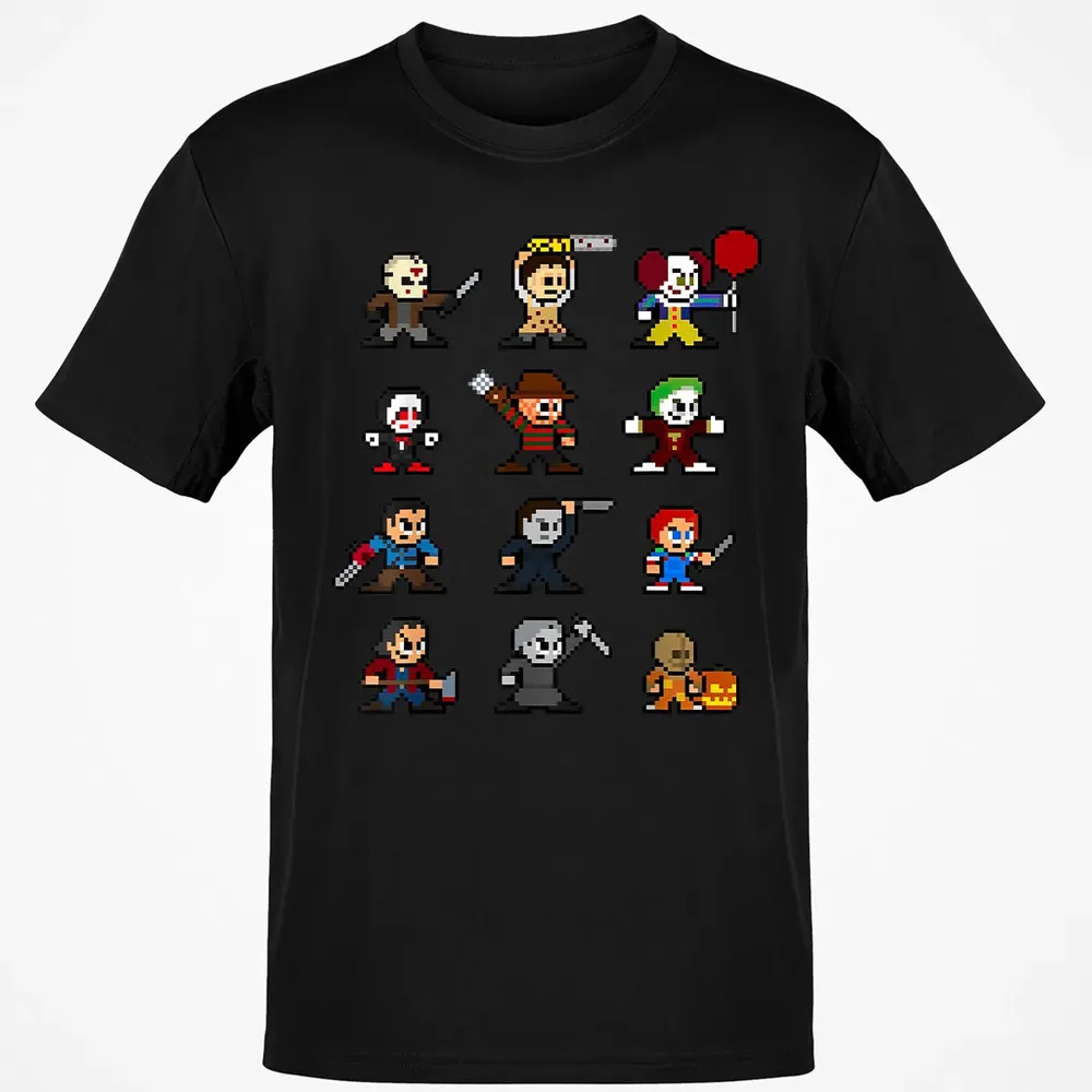 Pixel Horror Halloween Classic Unisex T-Shirt - 2