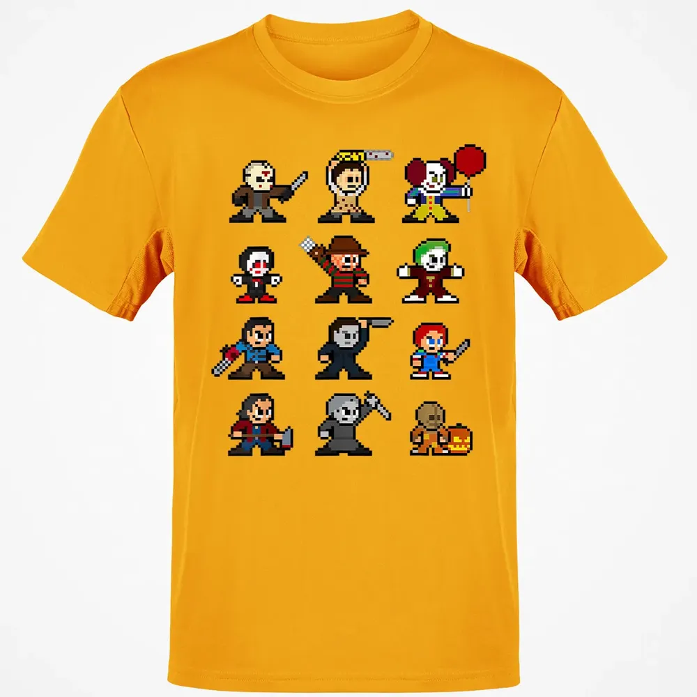 Pixel Horror Halloween Classic Unisex T-Shirt - 5