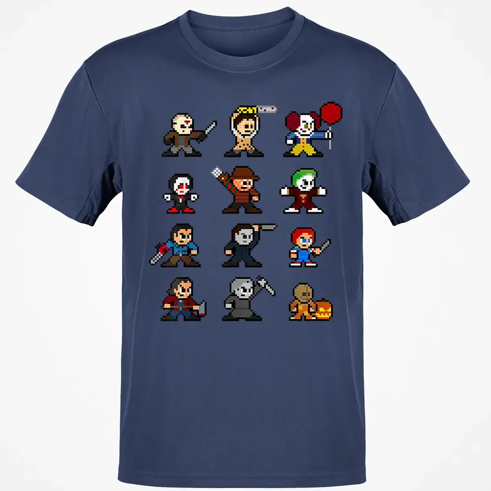 Pixel Horror Halloween Classic Unisex T-Shirt - 8