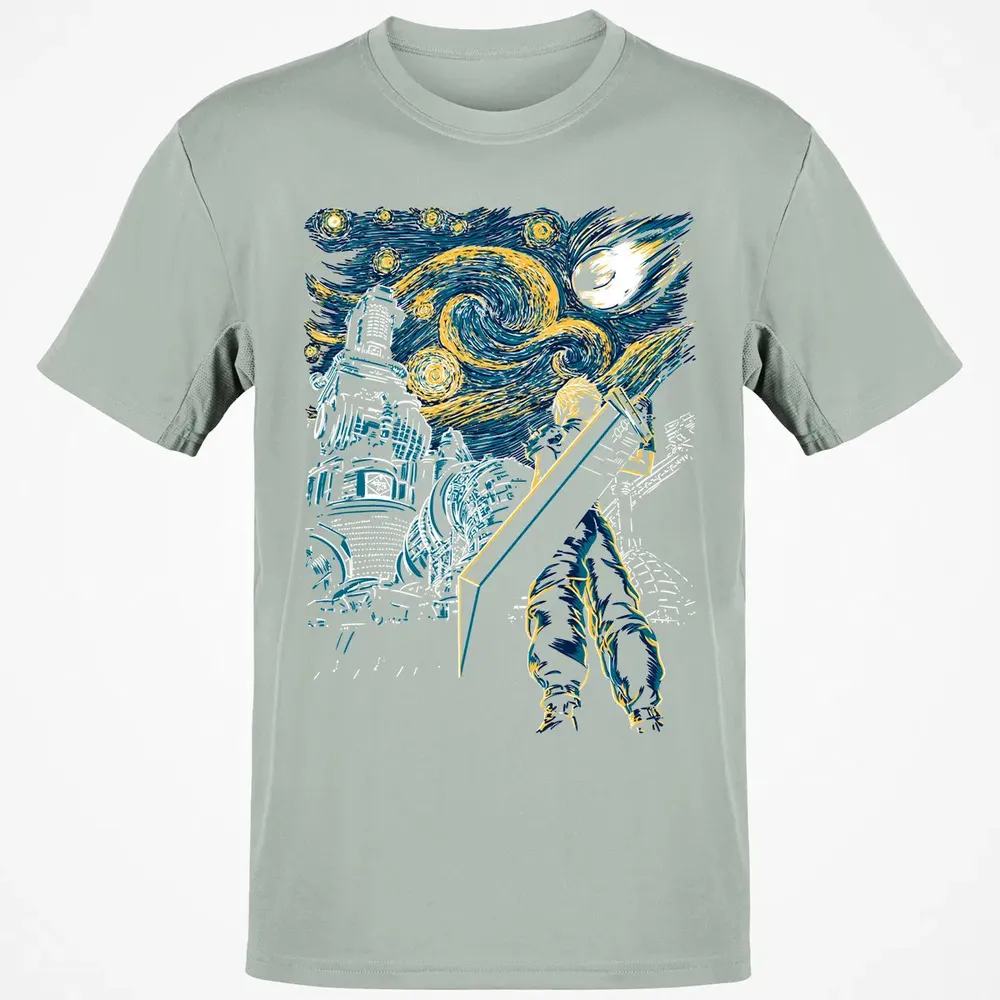 FF 7 Starry Night Classic Unisex T-Shirt - 3