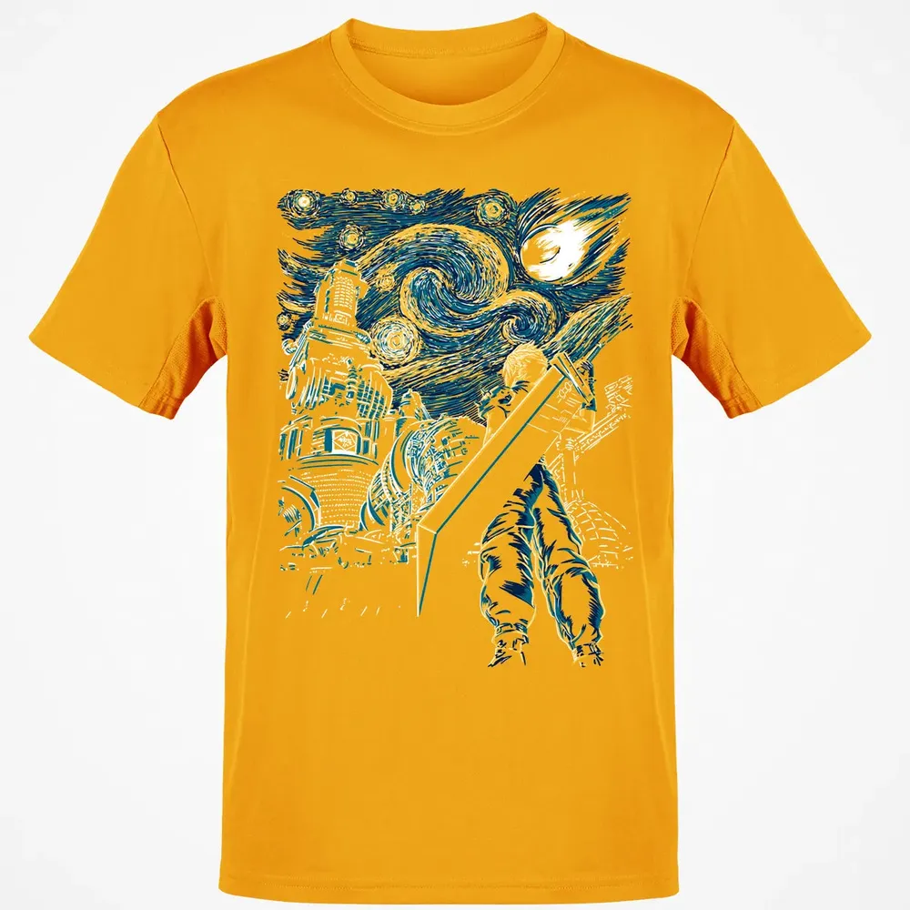 FF 7 Starry Night Classic Unisex T-Shirt - 5