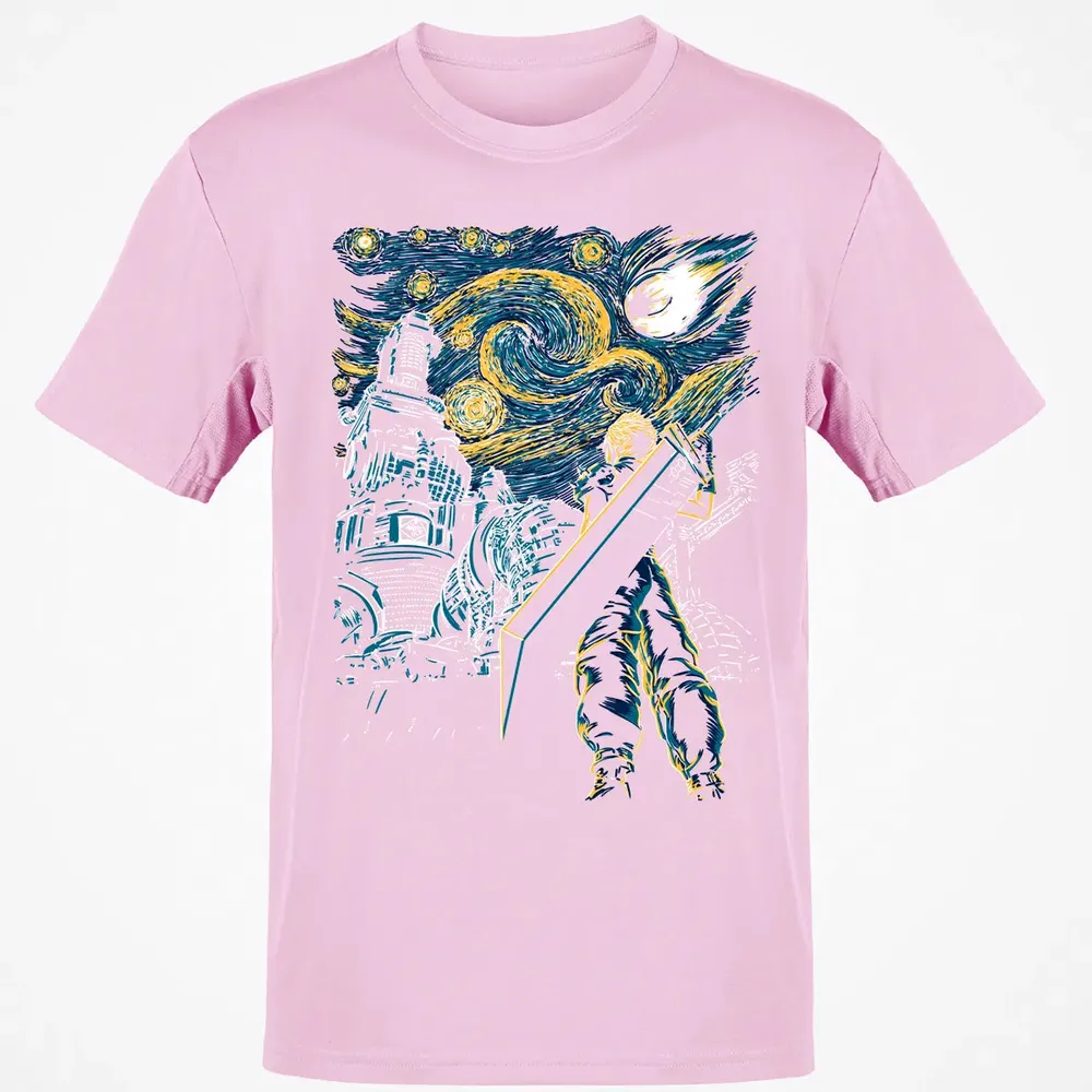 FF 7 Starry Night Classic Unisex T-Shirt - 6