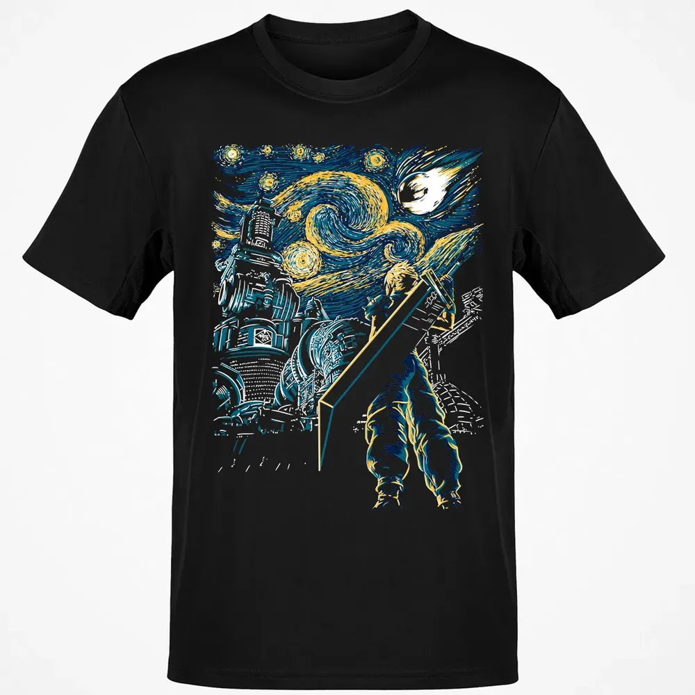FF 7 Starry Night Classic Unisex T-Shirt - 2