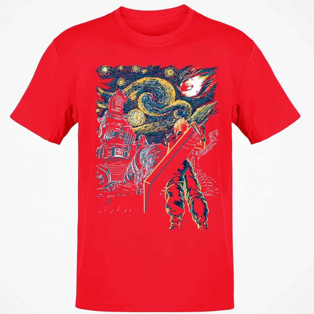 FF 7 Starry Night Classic Unisex T-Shirt - 11