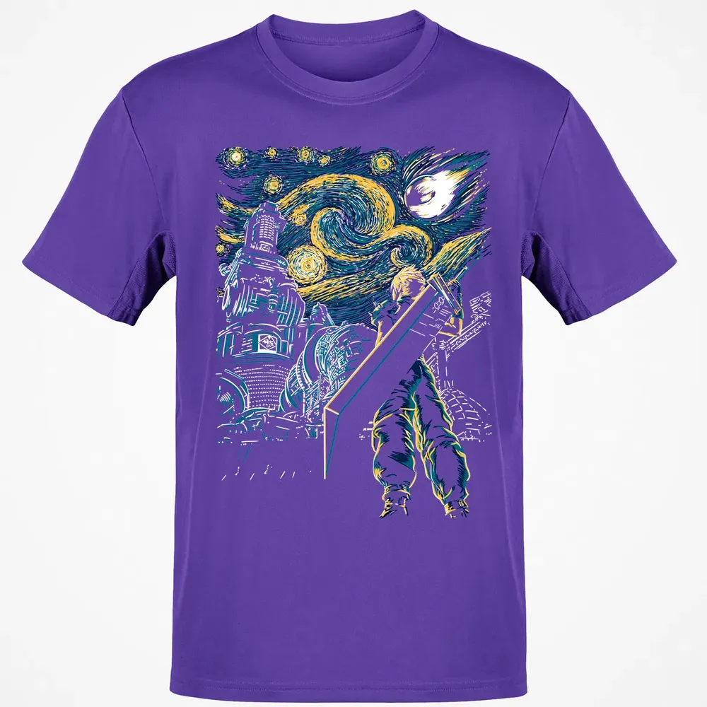 FF 7 Starry Night Classic Unisex T-Shirt - 10