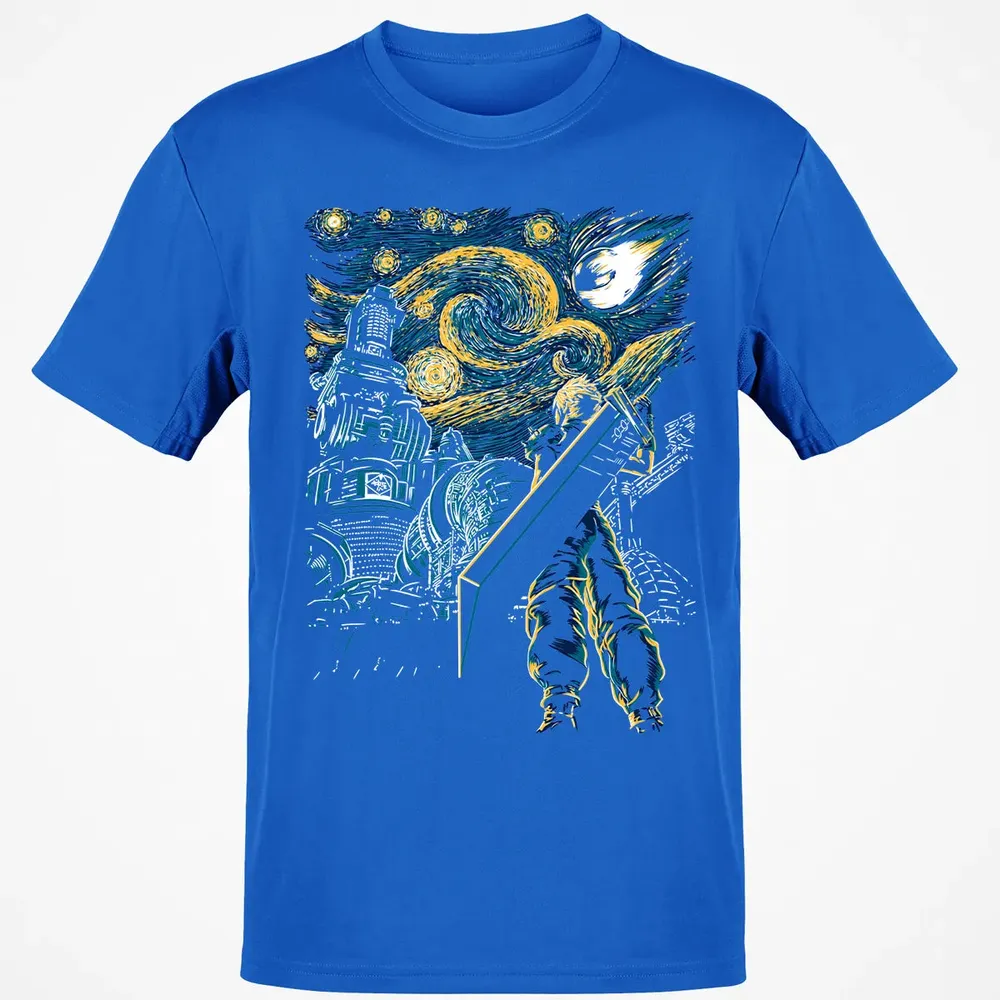 FF 7 Starry Night Classic Unisex T-Shirt - 12