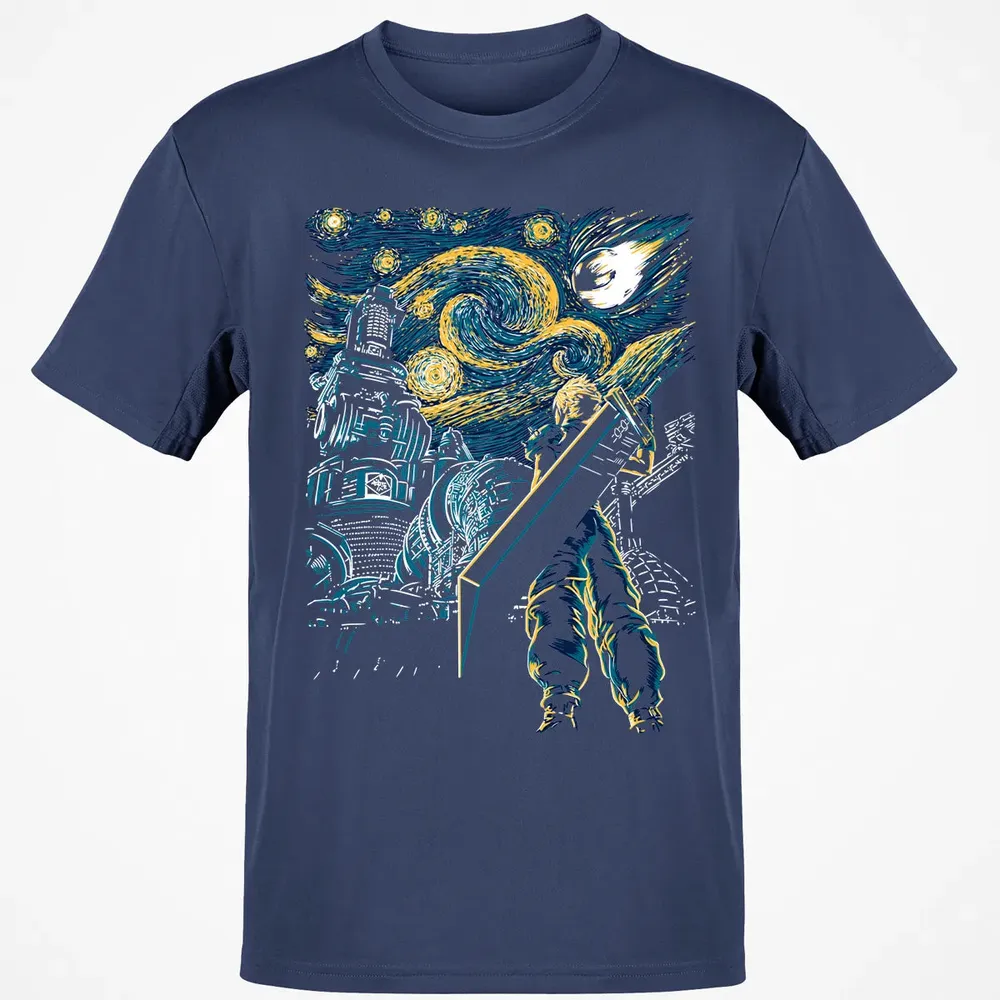 FF 7 Starry Night Classic Unisex T-Shirt - 8