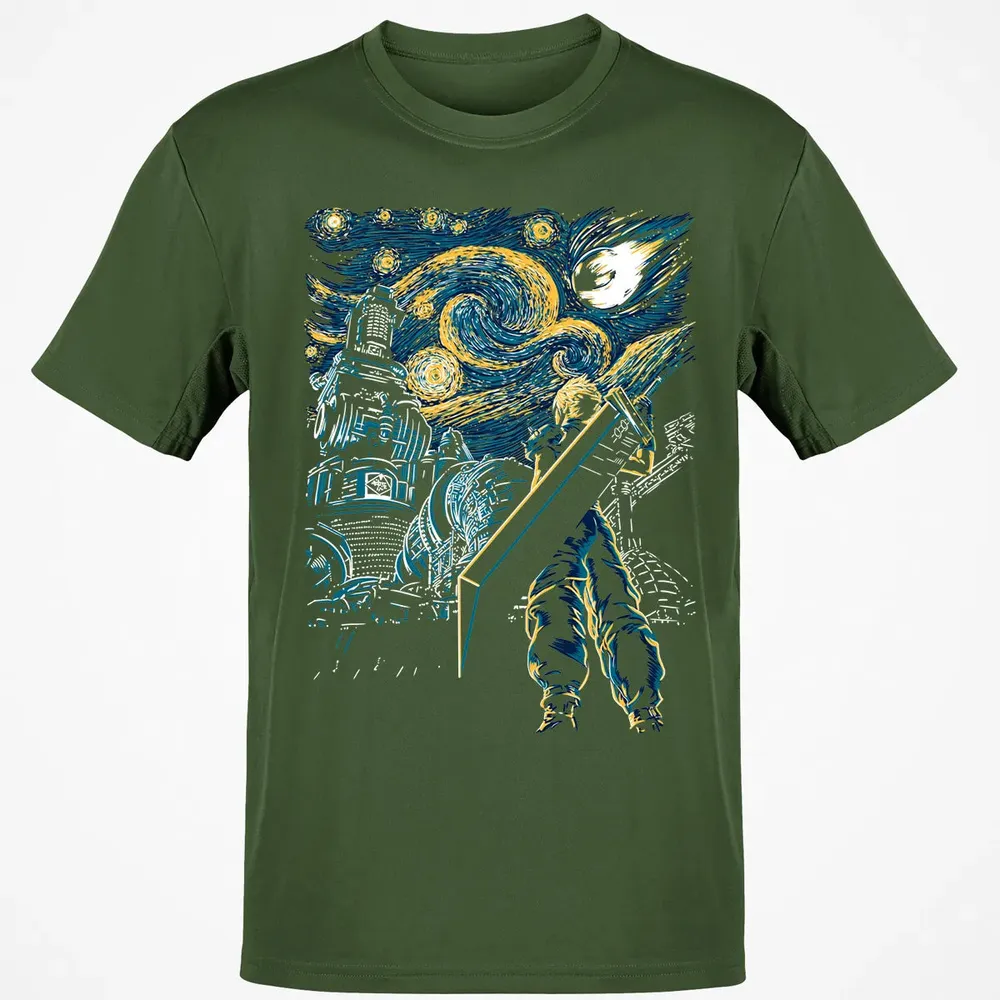 FF 7 Starry Night Classic Unisex T-Shirt - 7