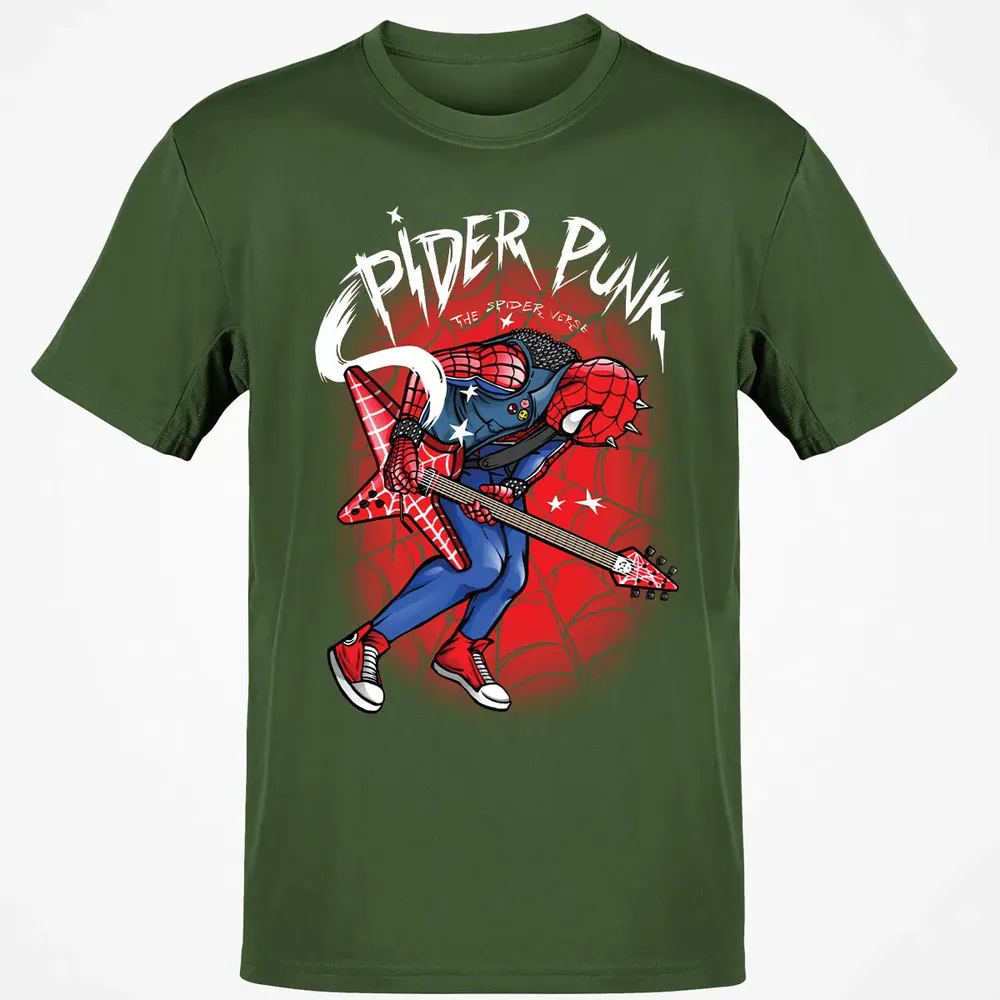 Spider Punk Classic Unisex T-Shirt - 7