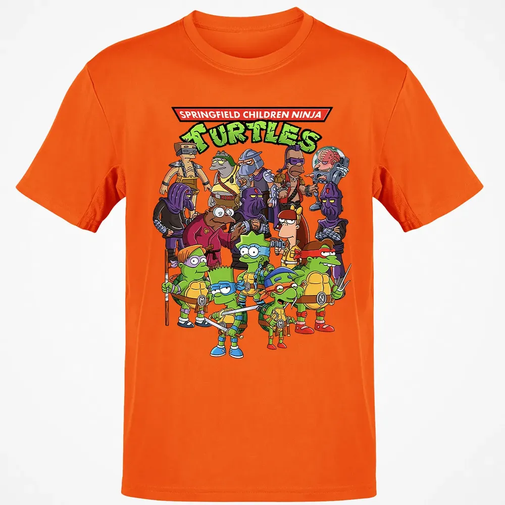Springfield Children Ninja Turtles Classic Unisex T-Shirt - 9